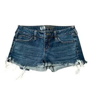 Bullhead Vintage Y2K Low-Waisted Distressed Denim Jean Shorts Women’s Size 5